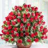 150 Red Roses Arrangement