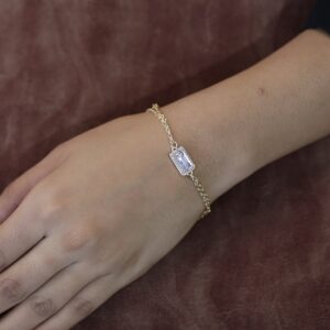 Single Diamond Bracelet