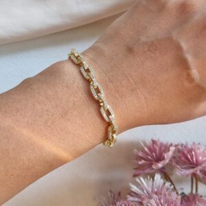 Enlongated Cz Bracelet