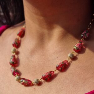 Red Tanza Necklace