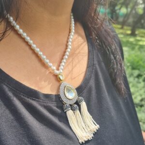 Kundan Tassel Mala