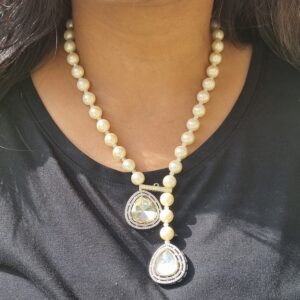 Kundan Droplet Mala
