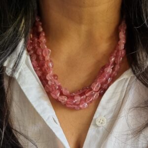 Rosequartz Mala