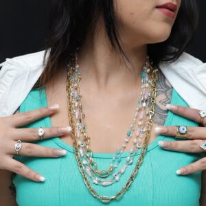 Boho Evileye Long Necklace