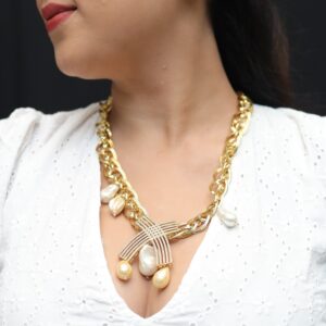 Jazzy X Necklace