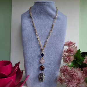 Stoned Indo-western Necklace