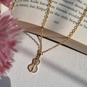 MOP Guitar Pendant Chain