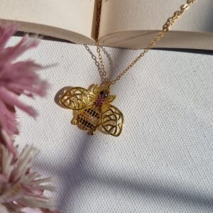 Big Bee Pendant Chain
