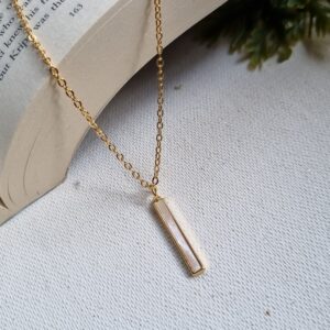 MOP Stick Pendant Chain