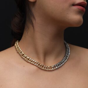 Dual Tone Braided Chain