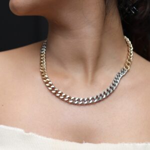 Dual Tone Thick Chain