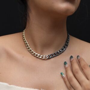 Gold and Black Thick Chain