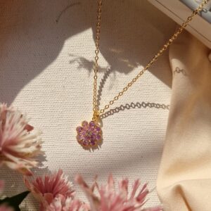 Purple Daisy Chain