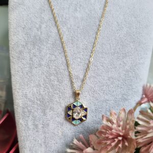 Hexagon Pendant Chain