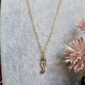 Multi-coloured Seahorse Chain
