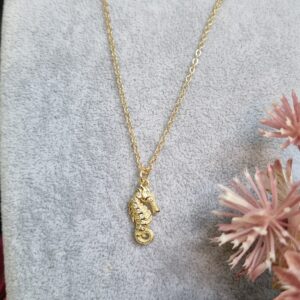 CZ Seahorse Chain
