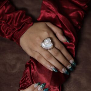 Baroque Marcasite Ring