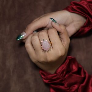 Rose Quartz Ring